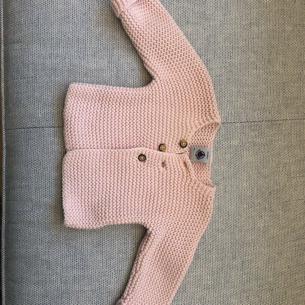Petit Bateau - Pink Sweater 3 month